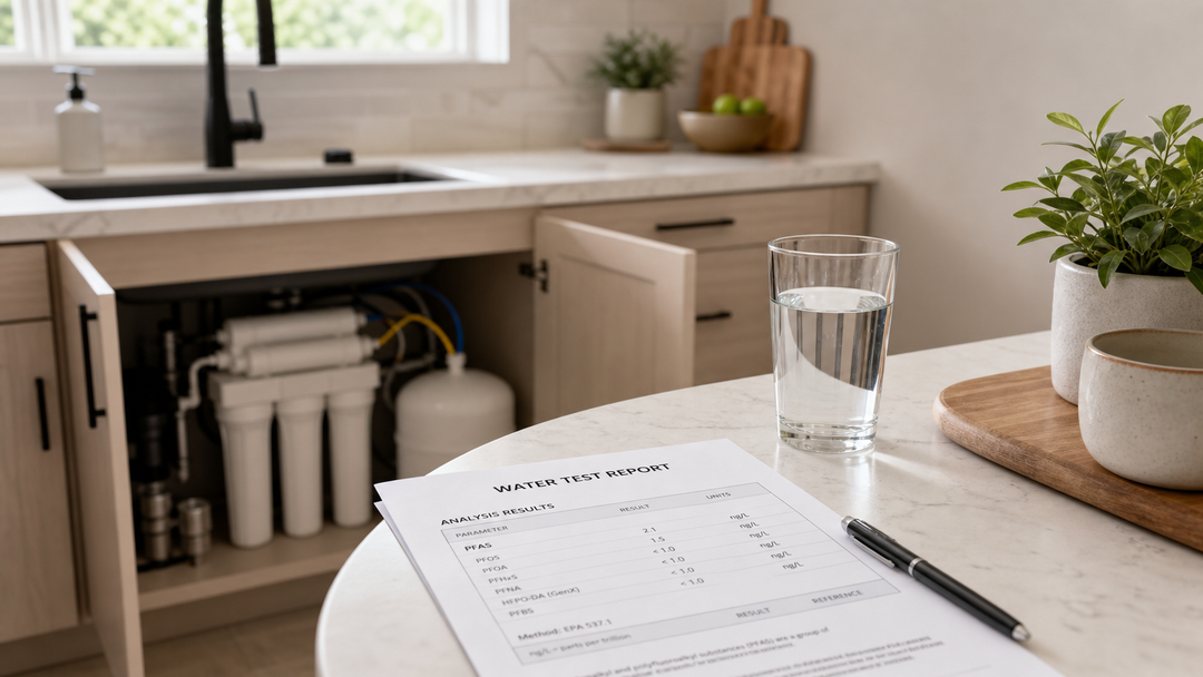 How to Choose a Water Filter for PFAS