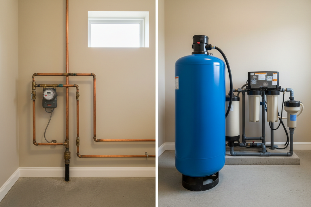 Whole House Water Filters for City Water vs. Well Water