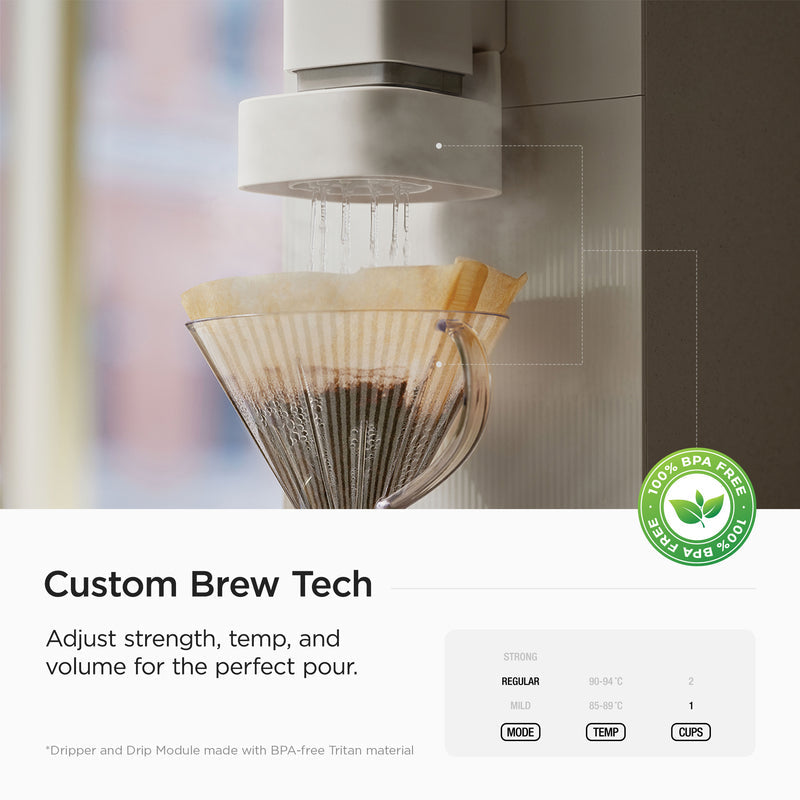 CUCKOO Tankless Countertop Steam 100 Barista Water Purifier CP-ABNC100GWH