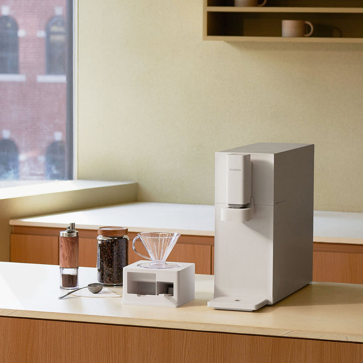CUCKOO Tankless Countertop Steam 100 Barista Water Purifier CP-ABNC100GWH