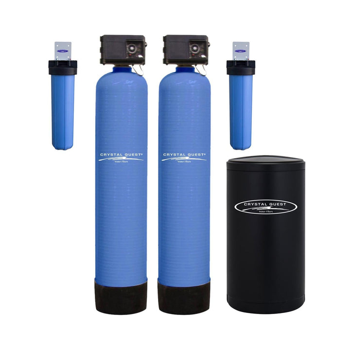Crystal Quest High Flow SMART Whole House Water Filter | 3+ Bathrooms