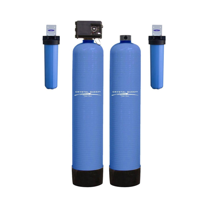 Crystal Quest High Flow SMART Whole House Water Filter | 3+ Bathrooms