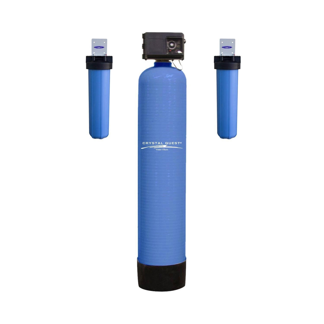 Crystal Quest High Flow SMART Whole House Water Filter | 3+ Bathrooms