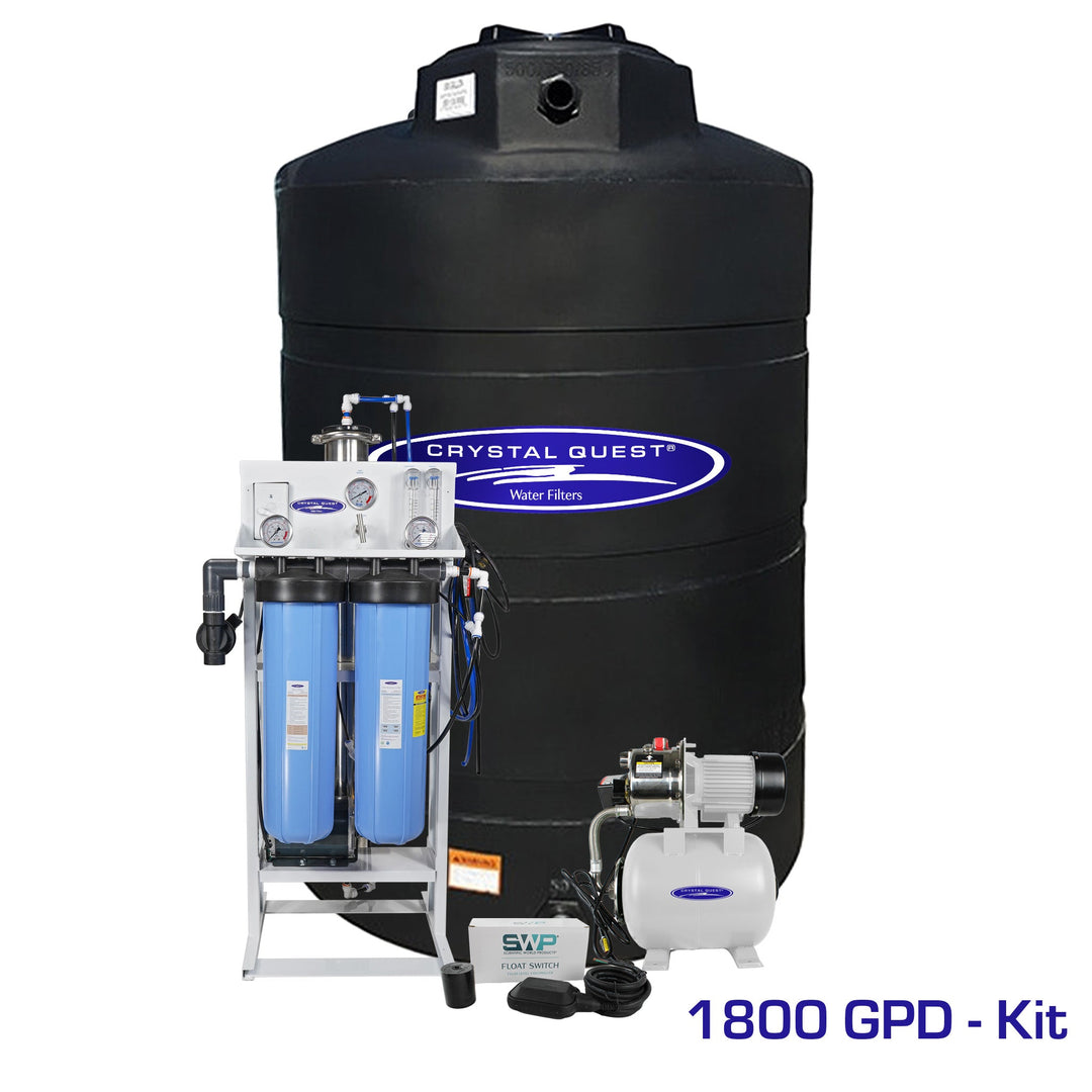 Crystal Quest Commercial and Residential Whole House Reverse Osmosis System