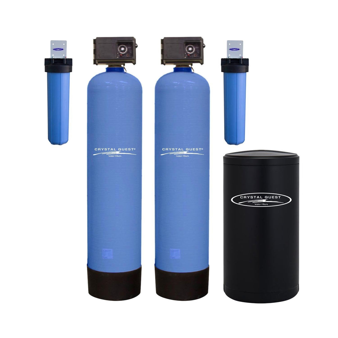 Crystal Quest High Flow SMART Whole House Water Filter | 3+ Bathrooms