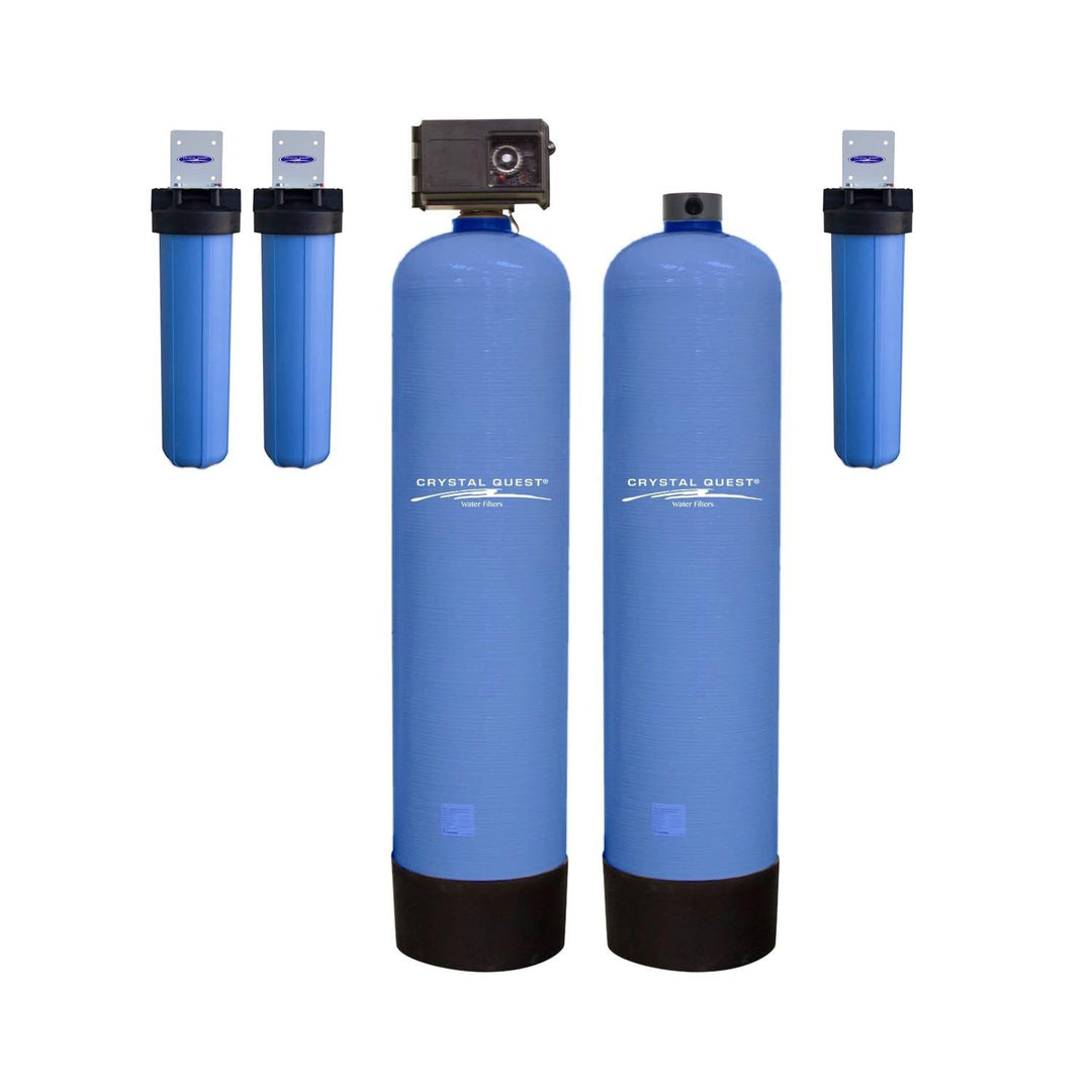 Crystal Quest High Flow SMART Whole House Water Filter | 3+ Bathrooms