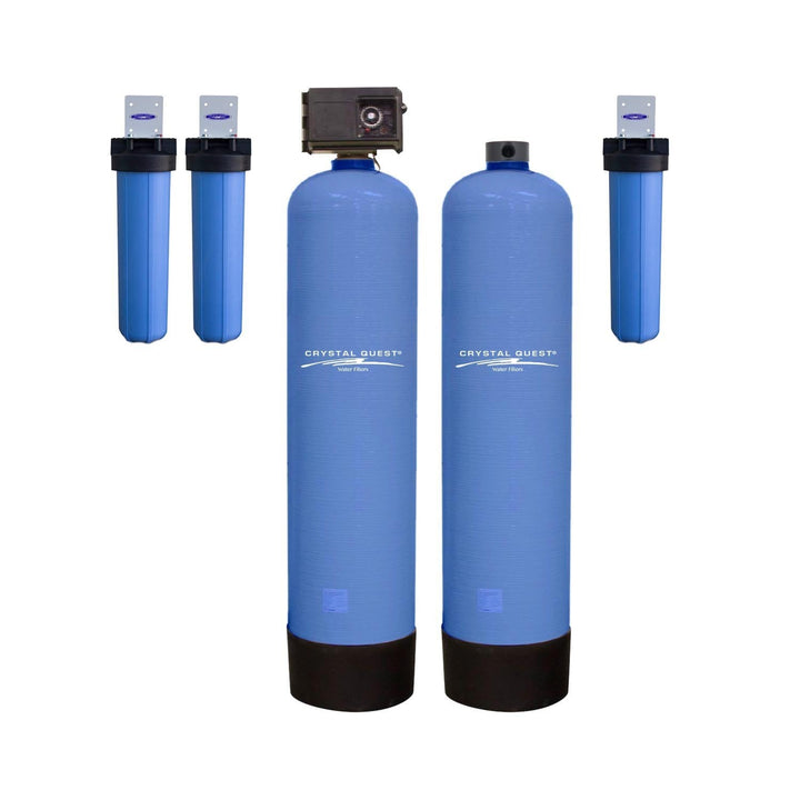 Crystal Quest High Flow SMART Whole House Water Filter | 3+ Bathrooms
