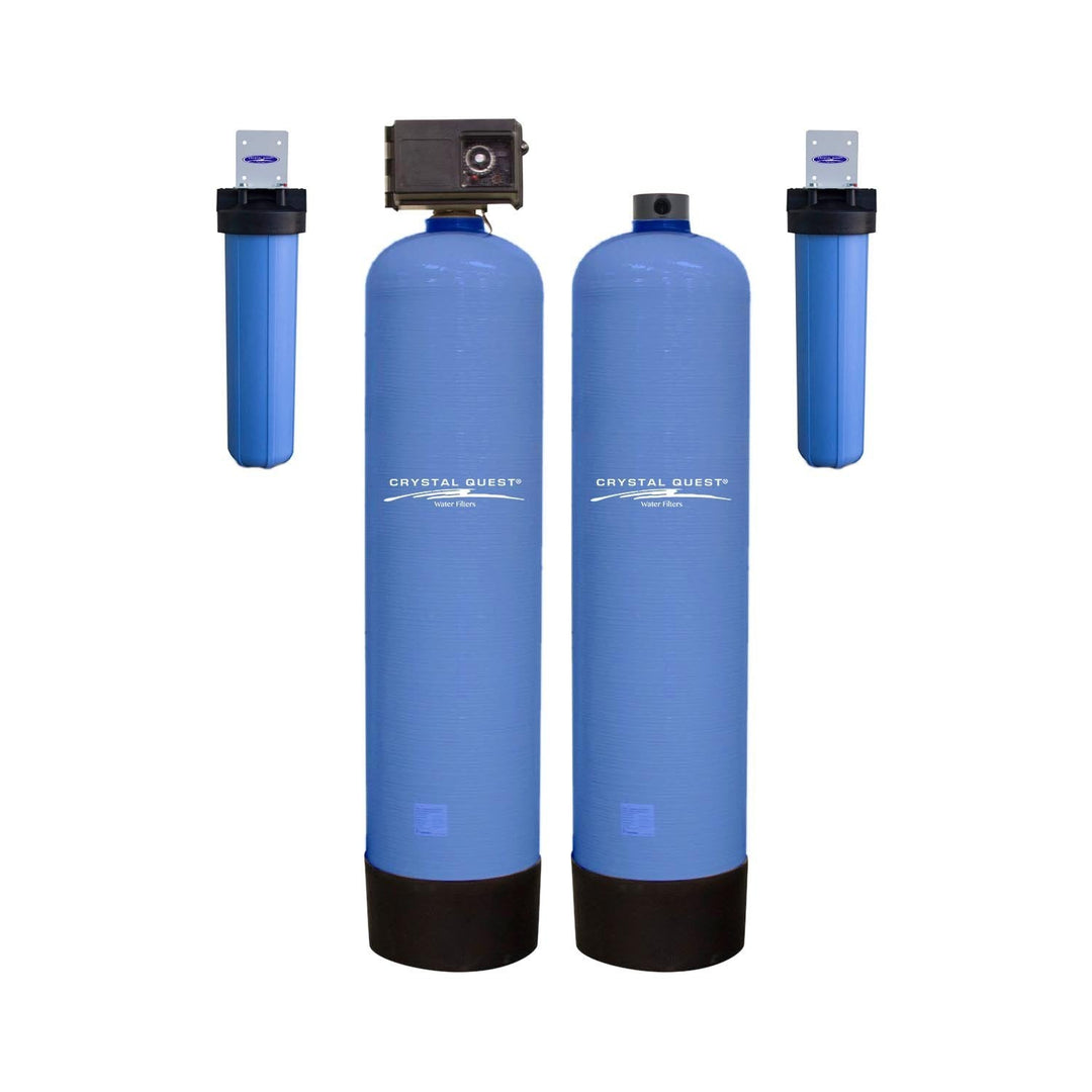 Crystal Quest High Flow SMART Whole House Water Filter | 3+ Bathrooms