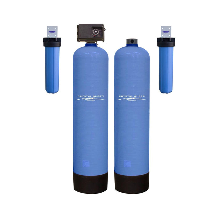 Crystal Quest High Flow SMART Whole House Water Filter | 3+ Bathrooms