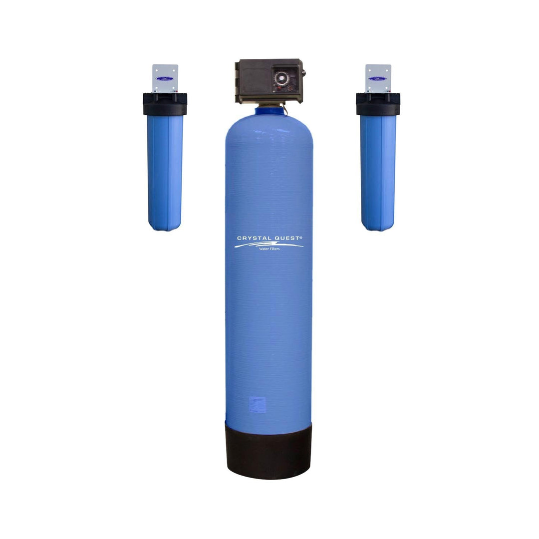 Crystal Quest High Flow SMART Whole House Water Filter | 3+ Bathrooms