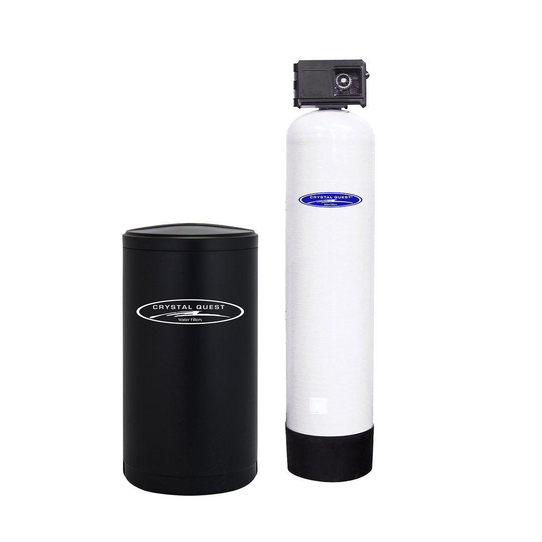Crystal Quest Commercial Water Softener 90,000 Grains | Single 3 cu.ft CQE-CO-02043