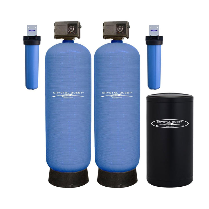 Crystal Quest High Flow SMART Whole House Water Filter | 3+ Bathrooms