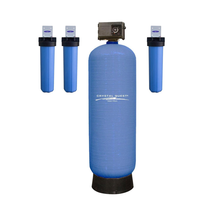 Crystal Quest High Flow SMART Whole House Water Filter | 3+ Bathrooms