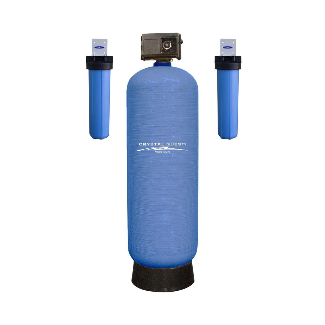 Crystal Quest High Flow SMART Whole House Water Filter | 3+ Bathrooms