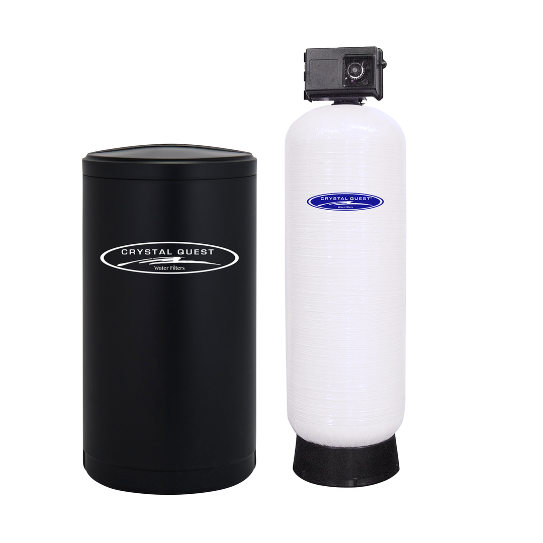 Crystal Quest Commercial Water Softener 210,000 Grains | Single 7 cu.ft CQE-CO-02045