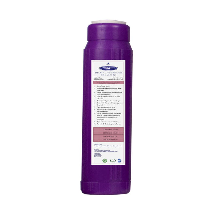 Crystal Quest Arsenic Removal + SMART Filter Cartridge