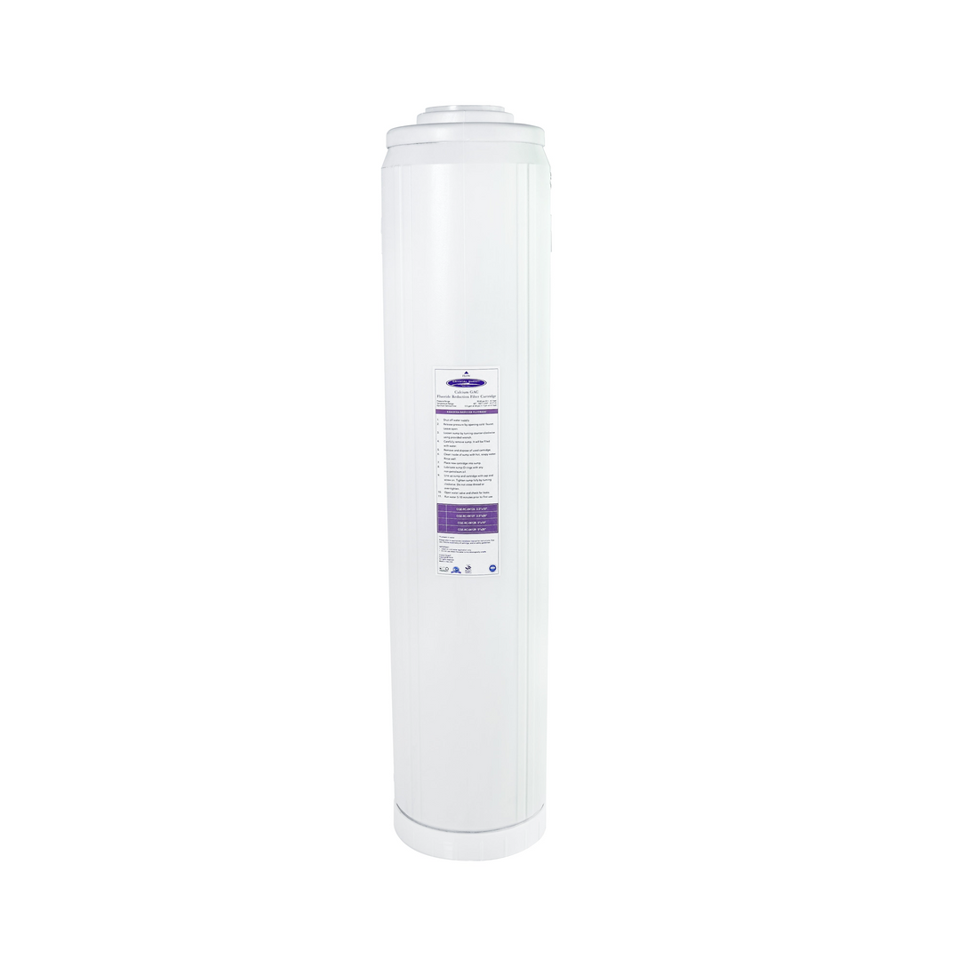 Crystal Quest Calcium GAC Fluoride Reduction Filter Cartridge