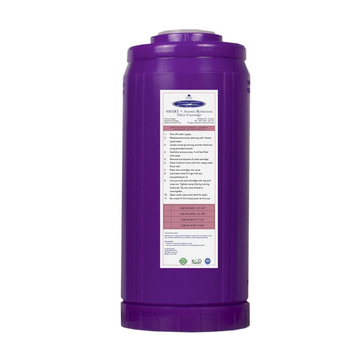 Crystal Quest Arsenic Removal + SMART Filter Cartridge