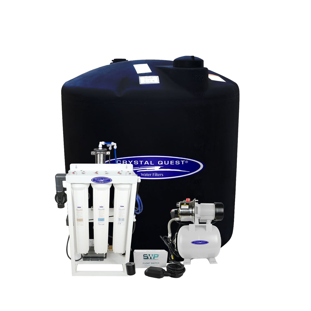 Crystal Quest Commercial and Residential Whole House Reverse Osmosis System