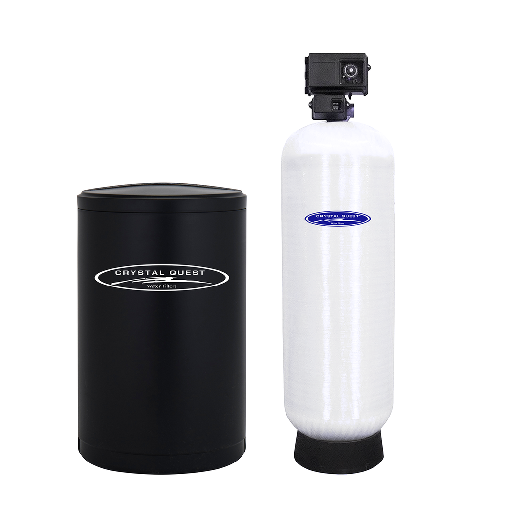 Crystal Quest Commercial Water Softener 300,000 Grains | Single 10 cu.ft CQE-CO-02046