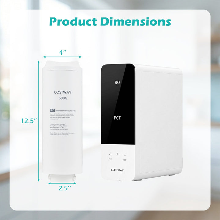 DirectDeals 600 GPD Replacement RO Filter for AW-RB20/AW-RB05 Under-Sink Reverse Osmosis System