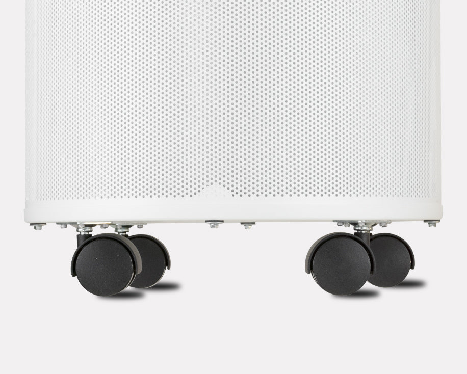 Wheels for P614 Germs, Mold and Chemicals Reduction air purifier from Airpura Industries