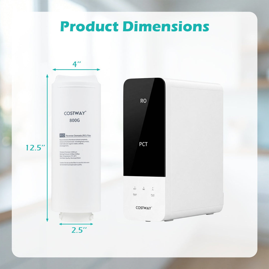 DirectDeals 800 GPD Replacement RO Filter for AW-RB20/AW-RB05 Under-Sink Reverse Osmosis System