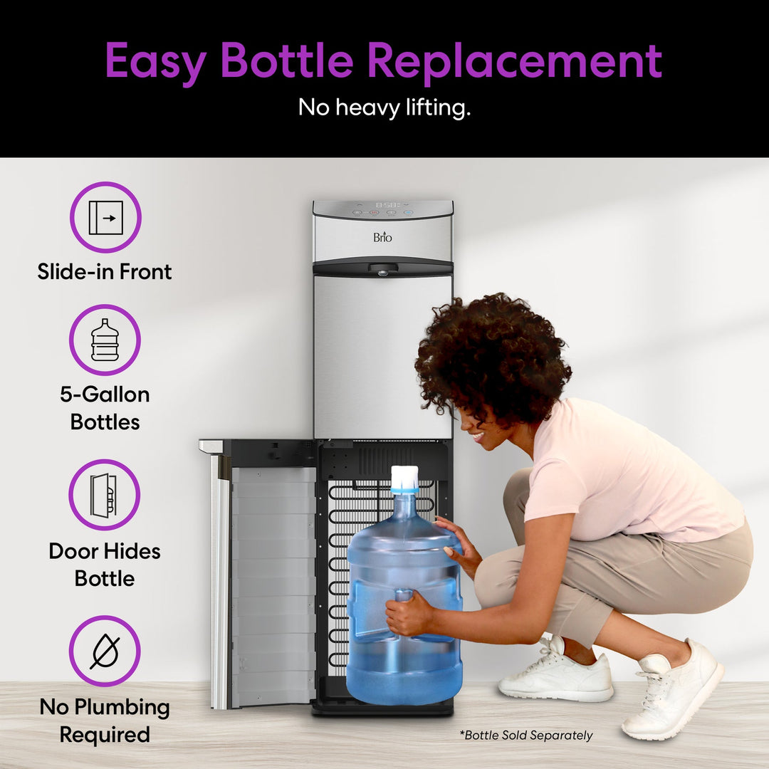 Brio 740 Series Self-Cleaning Bottom Load Water Cooler CLBL740SC