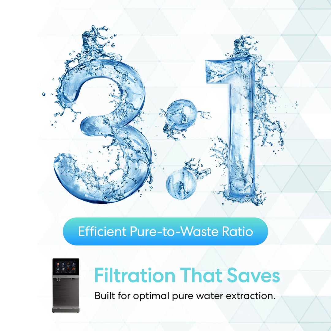 Brio Q60 4-Stage Reverse Osmosis Sparkling Countertop Water Dispenser CLCTPOU60UVRO1