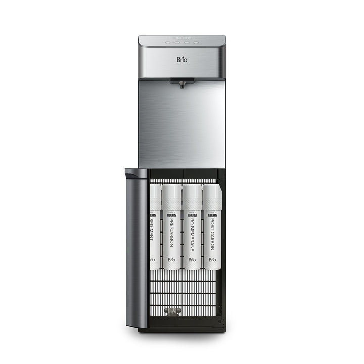 Brio Moderna 730 Series 4-Stage Reverse Osmosis Bottleless Water Cooler CLPOU730UVRO4