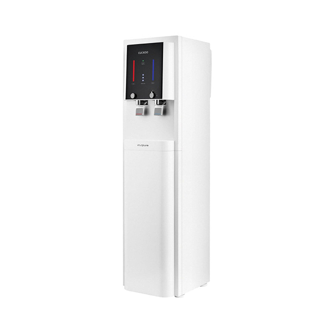 CUCKOO CP-QN1401SW freestanding water purifier angled view