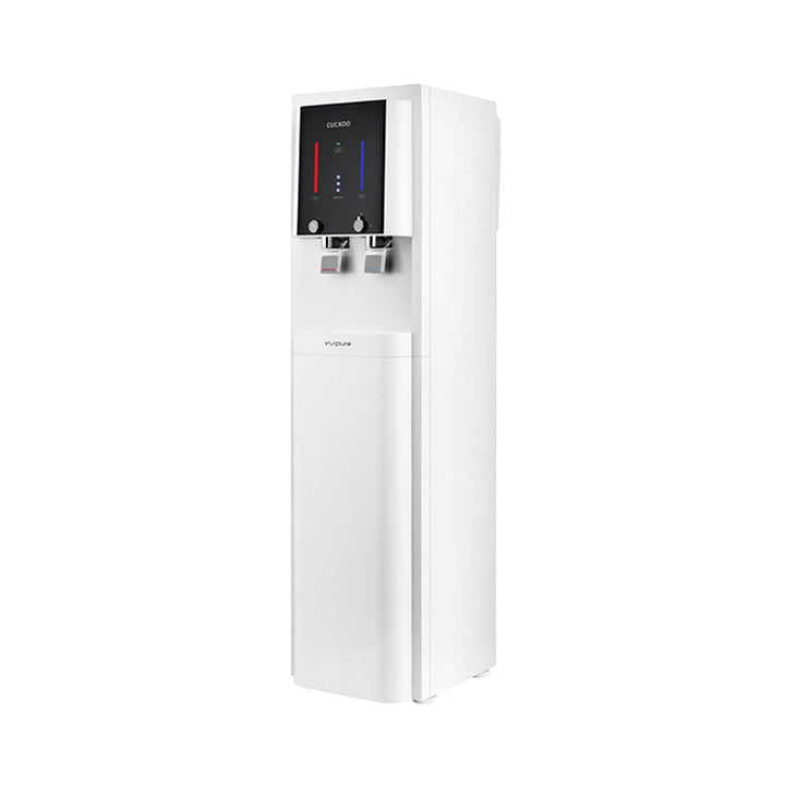 CUCKOO CP-QN1401SW freestanding water purifier angled view