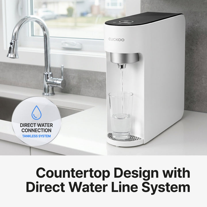 CUCKOO CP-U011W Tankless Countertop Nano Filtration Water Purifier