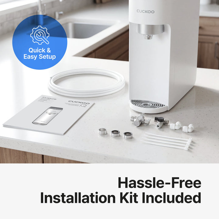CUCKOO CP-U011W Tankless Countertop Nano Filtration Water Purifier