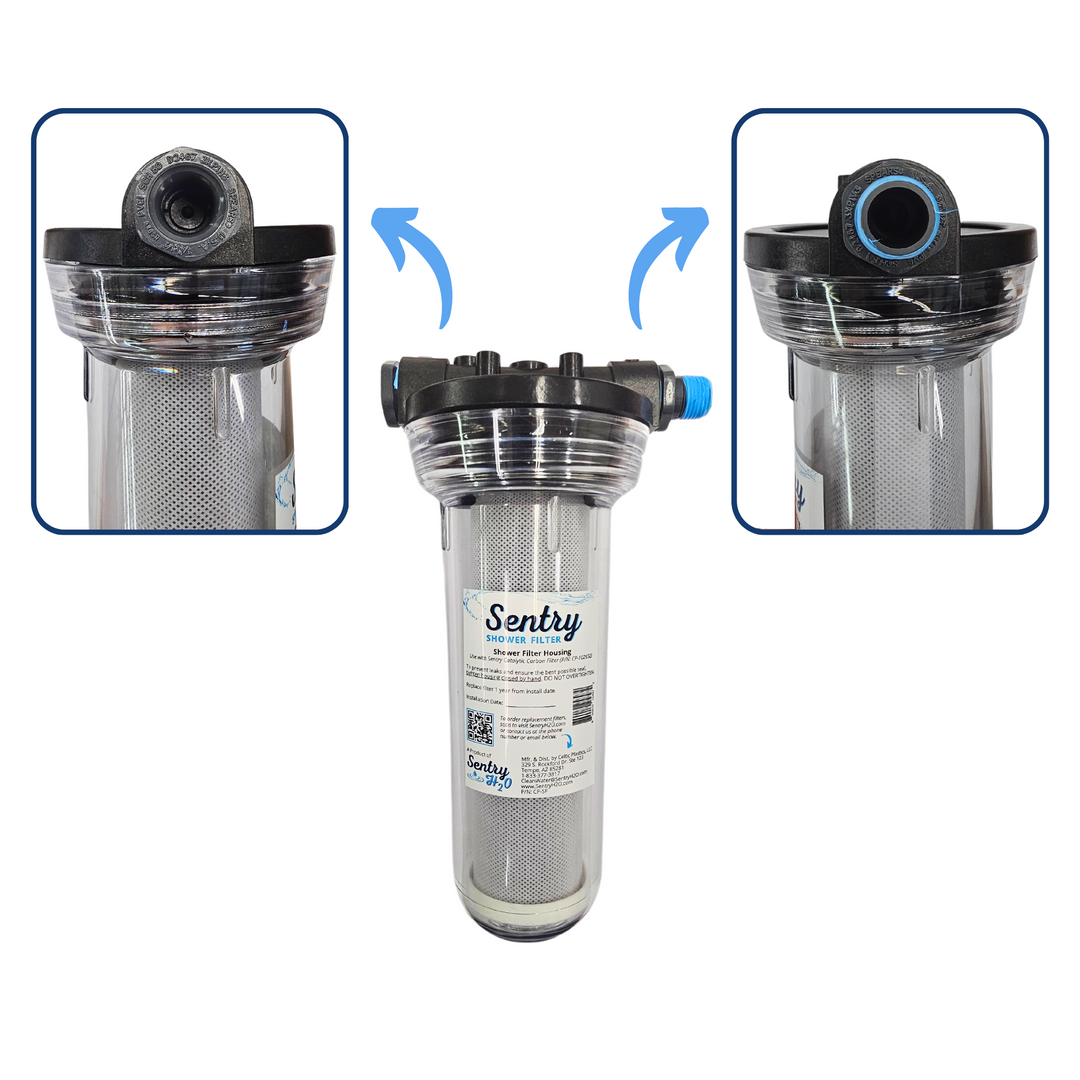 Sentry Shower Water Filter SKU 48082196857131