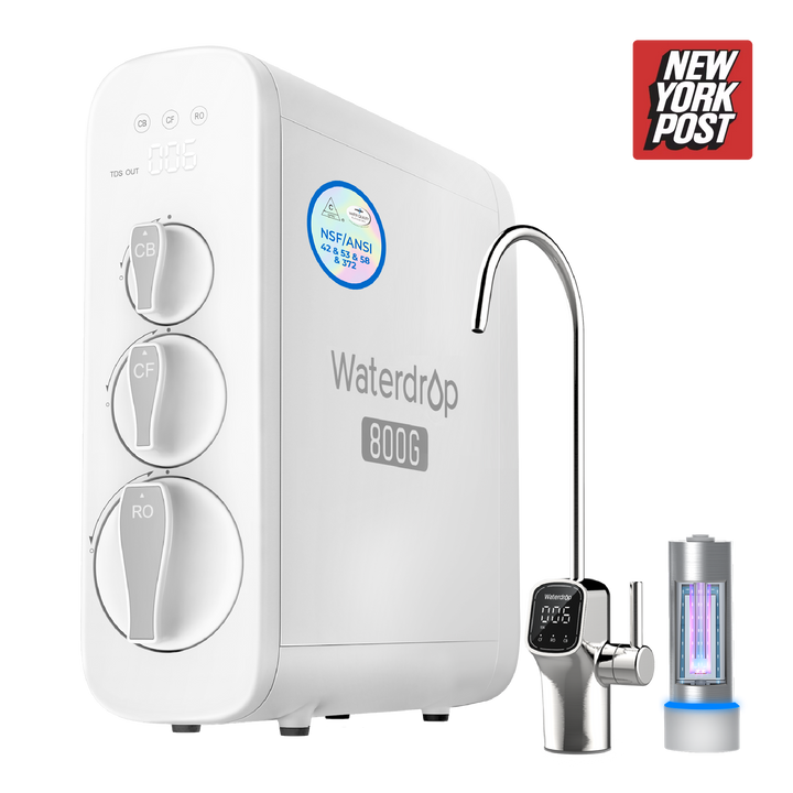 800 GPD Tankless Reverse Osmosis System - Waterdrop G3P800