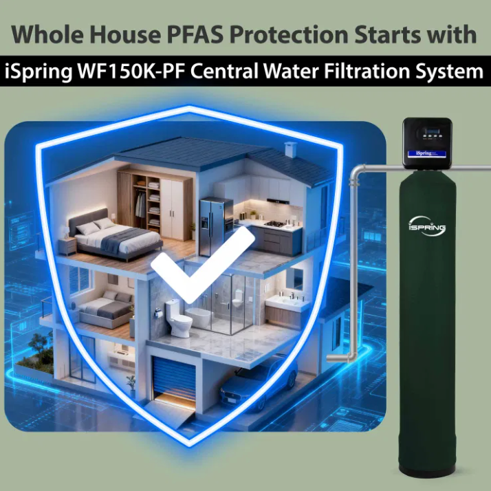 iSpring WF150K-PF Whole House Water Filter System