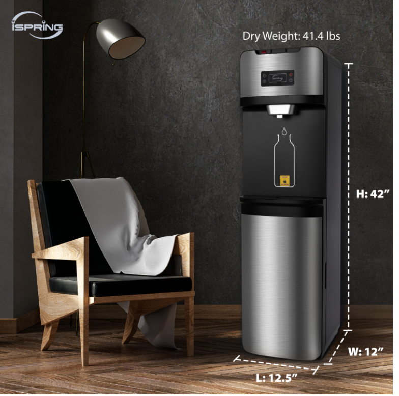 iSpring Bottleless Water Dispenser 4-Stage Filtration DS4S