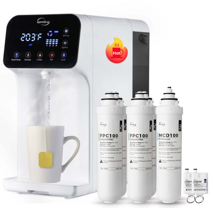iSpring 5-Stage Countertop Reverse Osmosis Water Dispenser RCD100