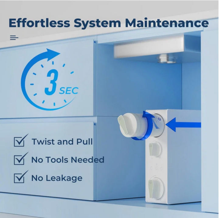 iSpring RO500-BN 500 GPD Tankless Reverse Osmosis System
