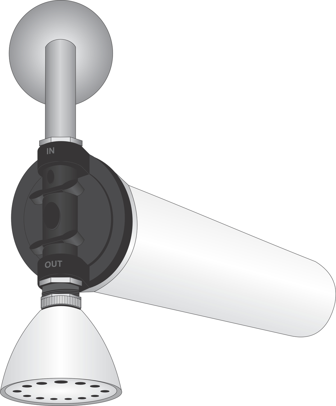 Sentry Shower Water Filter SKU 48082196857131