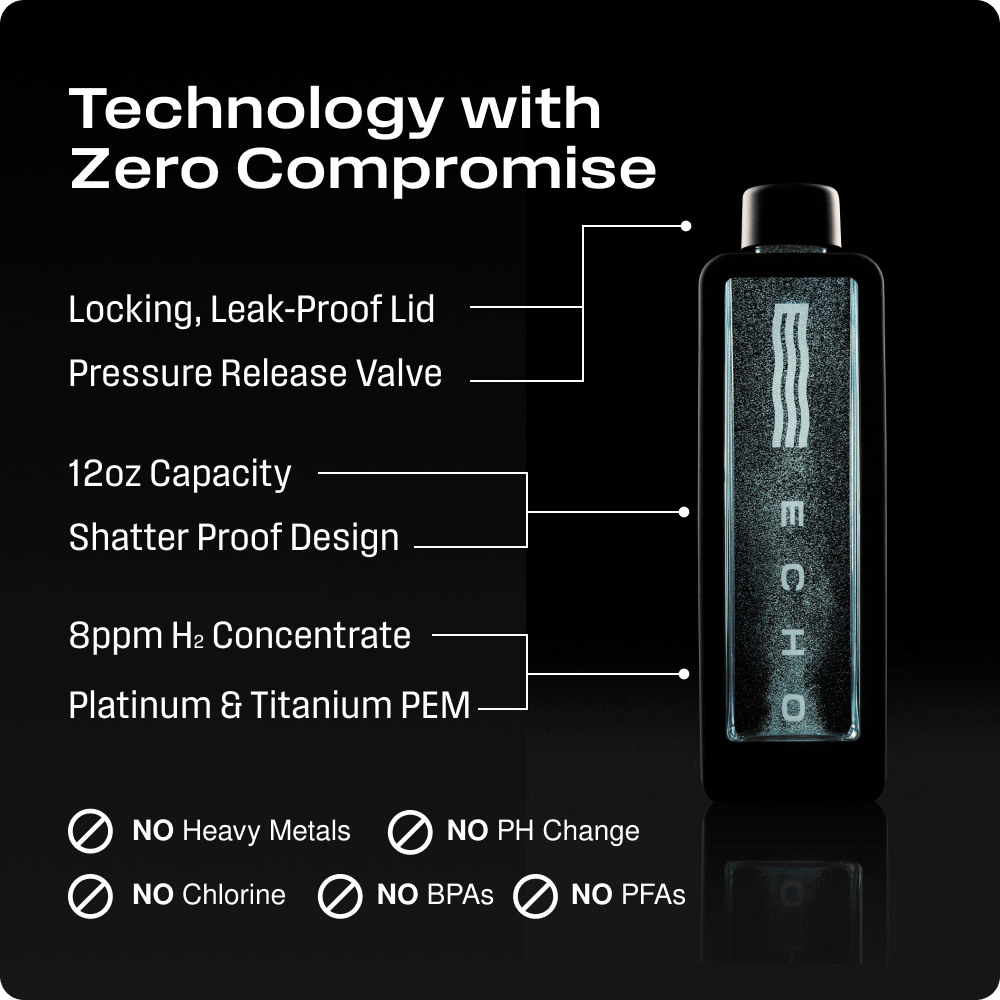 ECHO Flask Hydrogen Water Bottle EC-Machine-Flask