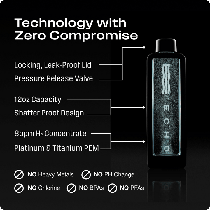 ECHO Flask Hydrogen Water Bottle EC-Machine-Flask