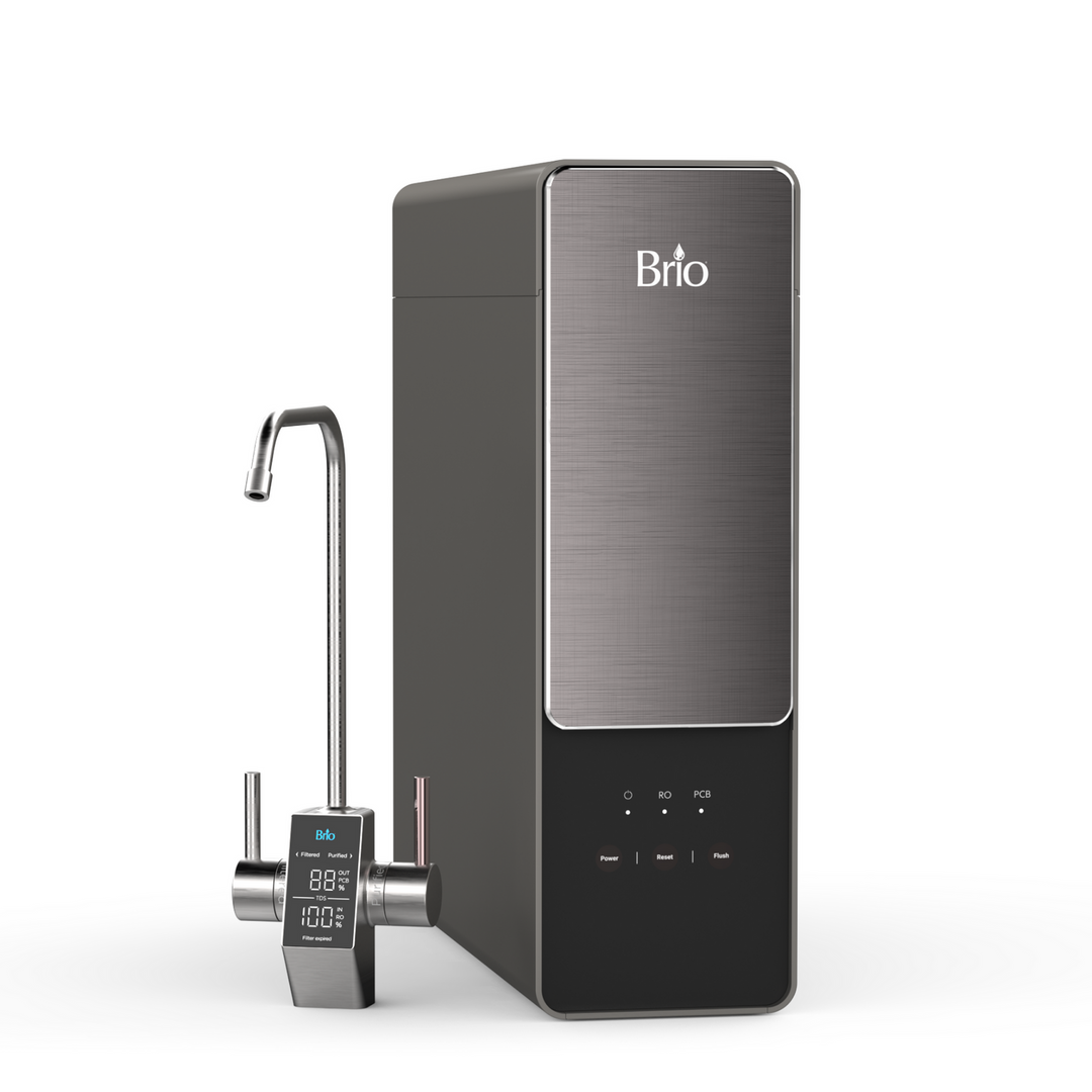Brio AQUUS Tankless RO Undersink Filtration System 800GPD TROE800COL