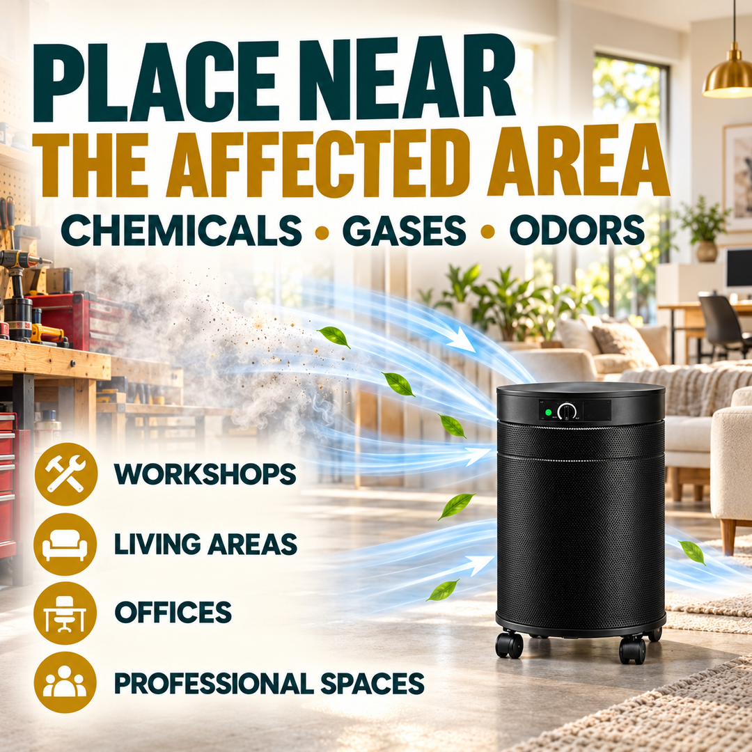 Airpura C600 source placement guidance