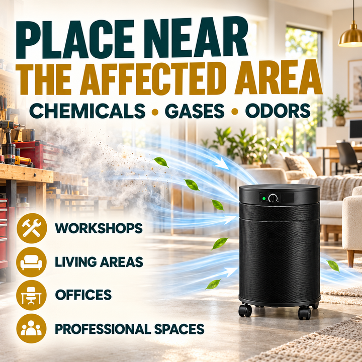 Airpura C600 source placement guidance