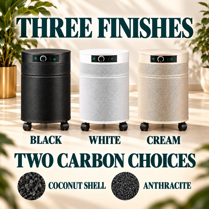 Airpura C600 colors and carbon configurations
