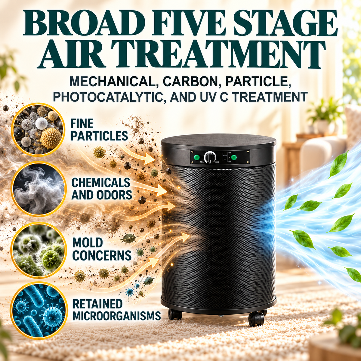 Airpura P600+ air treatment benefits