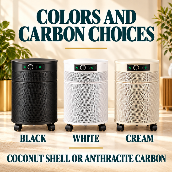 Airpura P600+ available colors and configurations