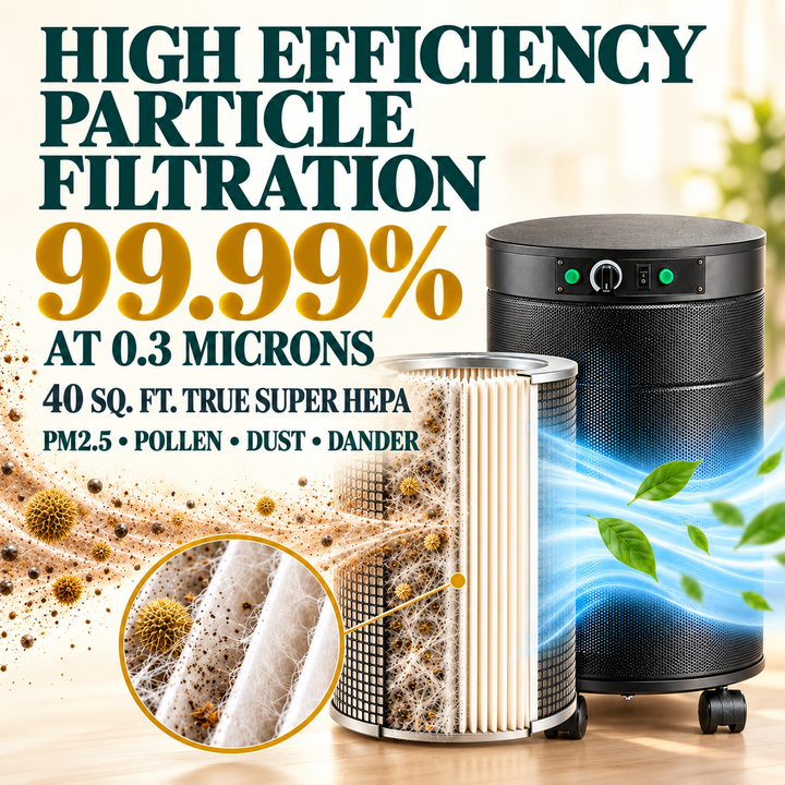 Airpura P614 Super HEPA performance